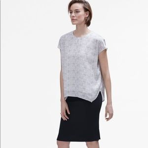 The Didion 3.0 Top—Lattice - Black / Ivory